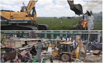 De Guernica al Barrio Mugica: topadoras y represión como respuesta al reclamo por vivienda