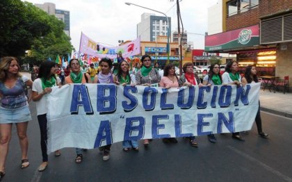 Movilización en Tucumán por la absolución a Belén y el derecho al aborto legal