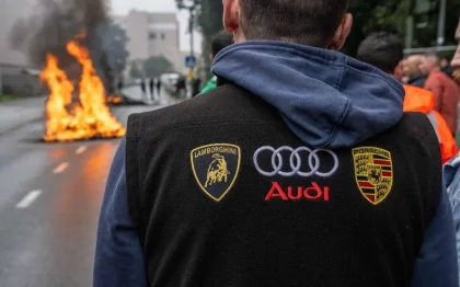 Trabajadores de Audi en huelga esconden más de 200 llaves de autos de lujo frente a amenazas de despido 