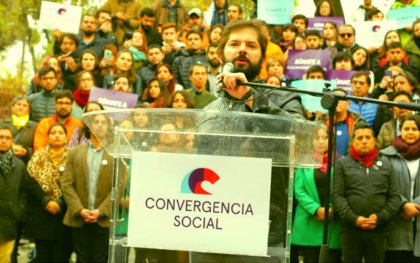 Diputado Boric celebra fortalecimiento de represión