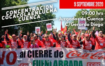 Los espartanos de Coca-Cola vuelven a la calle contra la denuncia de Marcos De Quinto 