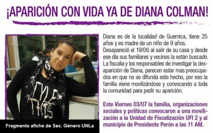 Buscamos a Diana Colman