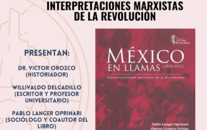 Presentarán "México en Llamas" en Cd. Juárez 