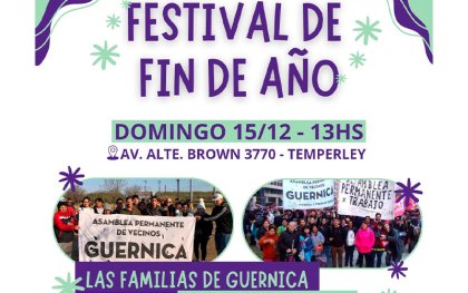 Familias de Guernica: un festival para cerrar el año en solidaridad