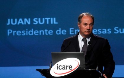 Juan Sutil, presidente de los empresarios, se siente ofendido por expresiones como "no es sequía es saqueo”