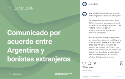 El gobierno paga, la gestión de la UNA festeja ¿les estudiantes deberíamos celebrar?