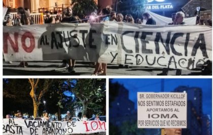 Mar de Plata: IOMA y Conicet estuvieron en las calles, hay que coordinar a todos los sectores en lucha