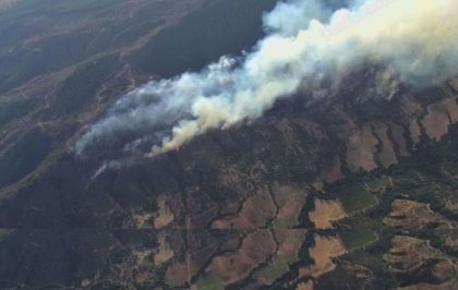 Nuevamente la región de O'Higgins está siendo afectada por incendios forestales y temperaturas extremas