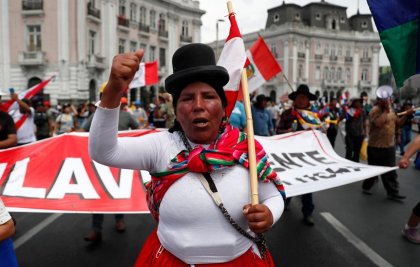 Miles enfrentaron en las calles al gobierno asesino de Dina Boluarte