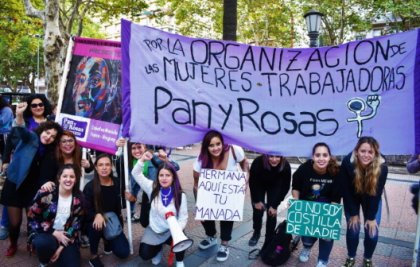 Declaración de Pan y Rosas para el Día Internacional de la Mujer