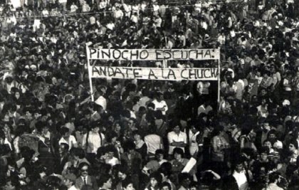  11 de mayo de 1983. Primer paro de protesta contra Pinochet