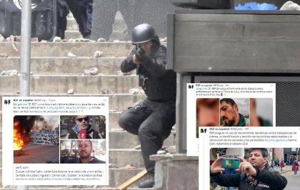 Reporteros Sin Fronteras repudia ataque a cronistas de La Izquierda Diario, Télam y otros medios