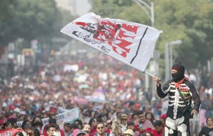 Docentes de la CNTE alistan mitin y protestas contra reforma al ISSSTE