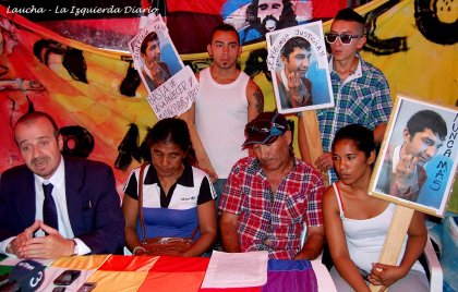 Nueva conferencia de prensa por Franco Casco en las puertas de los Tribunales Provinciales