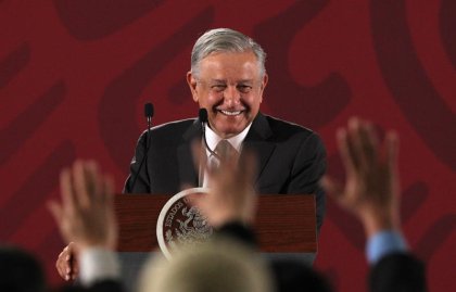 López Obrador niega conflicto con empresarios por cancelación de rondas petroleras