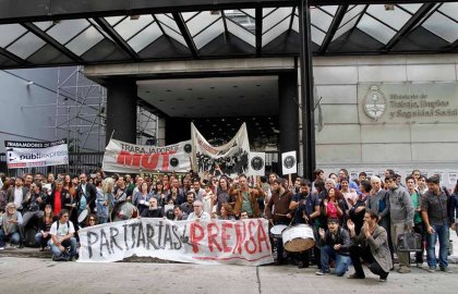 Tomada-UTPBA: negocian a espaldas de los trabajadores de prensa