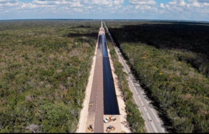 Expropian terrenos para continuar la construcción del Tren Maya 