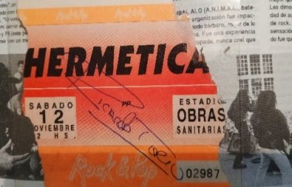 Hermética en la cima del Metal y el concierto de Obras en 1994