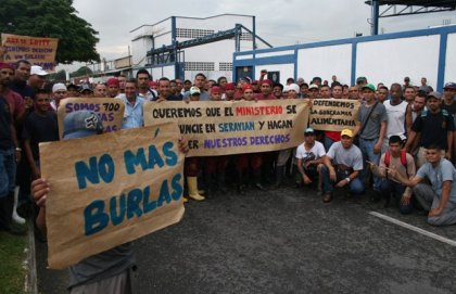 Trabajadores de Seravian luchan por un contrato colectivo justo y un salario digno