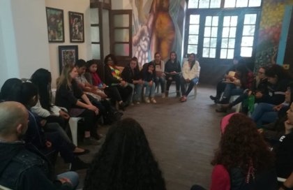 Gran inicio del ciclo de charlas-debates del feminismo socialista de Pan y Rosas