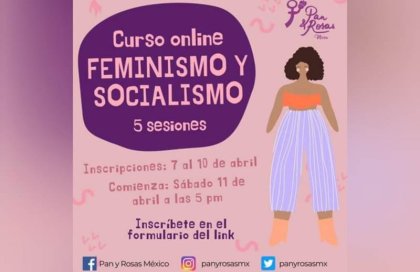 Te invitamos al curso virtual "Feminismo y socialismo"