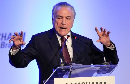 Temer dice que la alarma por el escándalo de la carne podrida es exagerada