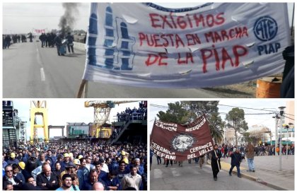 En Neuquén obreros de la PIAP y ceramistas cortarán la Ruta 22 