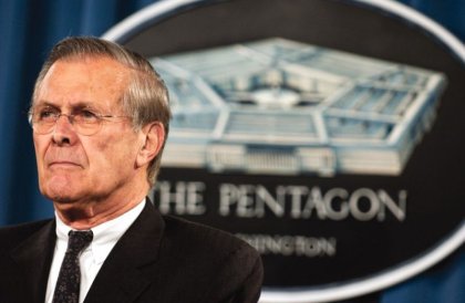 Murió Donald Rumsfeld, uno de los artífices de la guerra contra Irak