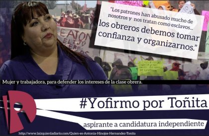 Por un gran cierre en la lucha por una candidatura obrera independiente en Ciudad Juárez