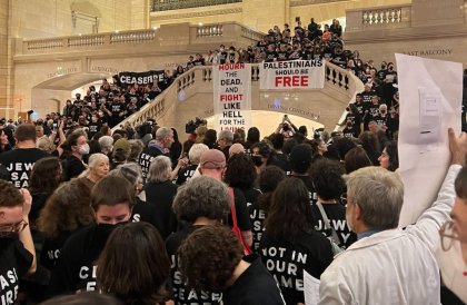 Acción en Nueva York "Los judíos decimos basta": antisionismo no es antisemitismo