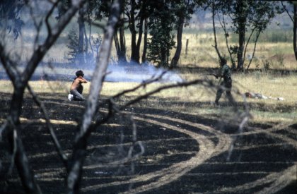 La Tablada: crónica de una foto 