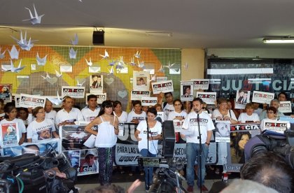 Once: acto en la estación a cuatro años de la masacre