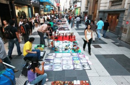 Creció un 80% la cantidad de puestos callejeros en la ciudad de Buenos Aires