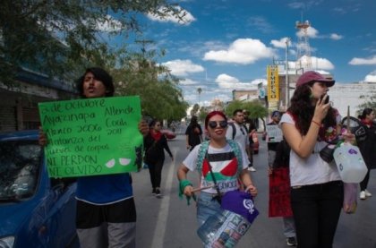 Toman las calles de Torreón contra el genocidio en Palestina