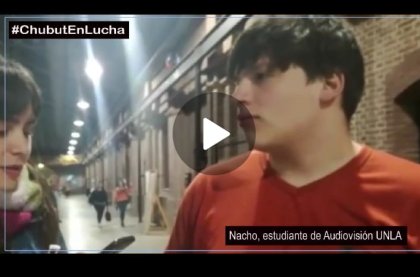 [VIDEO] #ChubutEnLucha: la opinión de los estudiantes de la zona sur del conurbano