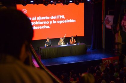 Córdoba: gran acto con Bregman, Del Caño y Vilches en Studio Theatre