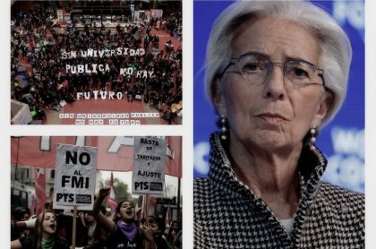 La fuerza está: ganan estudiantes y docentes o el FMI y los especuladores