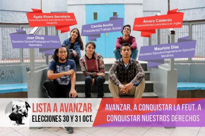 Lista "Avanzar" hace llamado a votar en la Universidad de Tarapacá