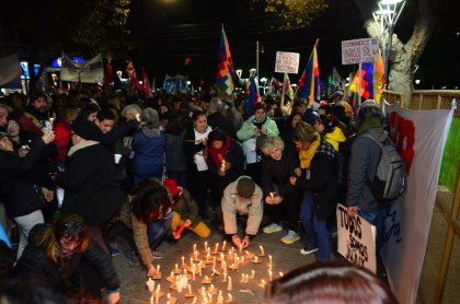 Mendoza: Jujuy escucha, tu lucha es nuestra lucha