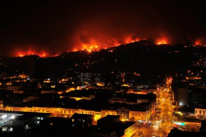 Capitalismo y medioambiente: Alerta de incendios forestales para 4 regiones del país