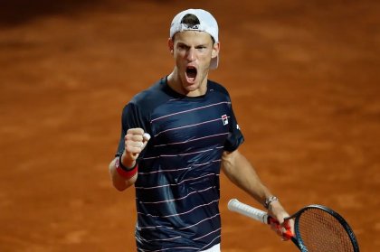 Resonante triunfo de Schwartzman ante Rafa Nadal en el Masters 1000 de Roma