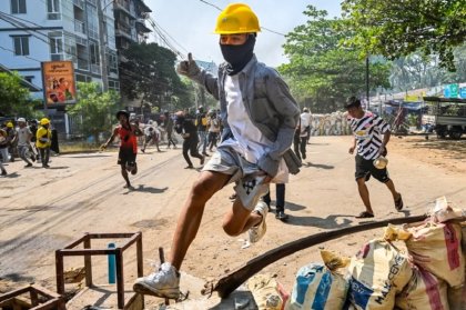 Huelga silenciosa vacía las calles en Myanmar a un año del golpe militar