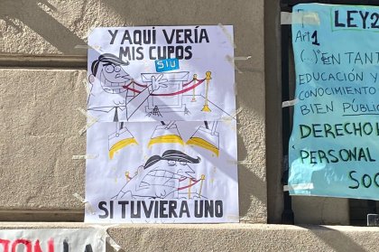 Les estudiantes de Visuales volvieron a copar el decanato, la gestión volvió a dar negativas