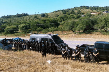 Córdoba: represión y detenidos en el acampe de la Asamblea de Paravachasca