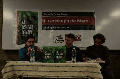 Presentación del libro "La Ecología de Marx" en la UBA