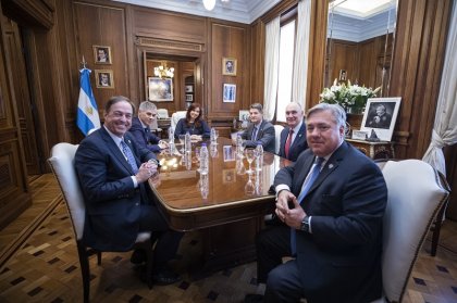 Full extractivismo: Cristina Kirchner se reunió con directivos de Chevron 