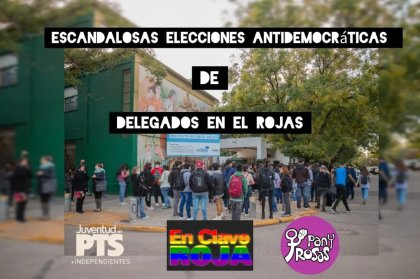 Elecciones de delegados antidemocráticas en el Instituto Rojas de Moreno