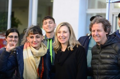 Myriam Bregman en Avellaneda: "Ni cómplices, ni sometidos"