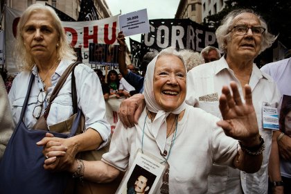 Murió Norita Cortiñas, incansable Madre de todas las luchas