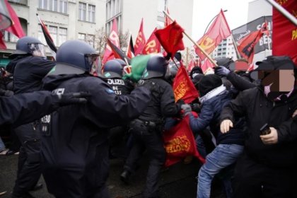 Alemania: la policía reprimió a quienes se solidarizan con Palestina